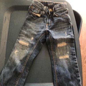 Old Navy distressed denim skinny jeans